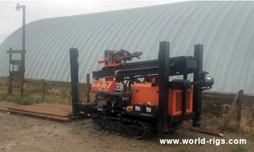 Generic Used Hydraulic Crawler Drilling Rig and Air Compressor